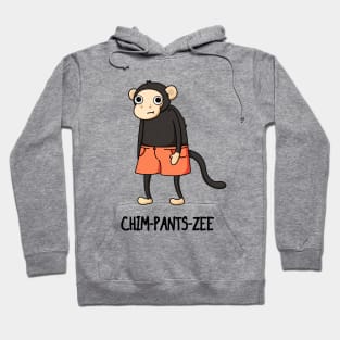 Chim-pants-zee Funny Animal Pun Hoodie